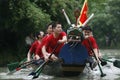 Dragon boat race in China Royalty Free Stock Photo